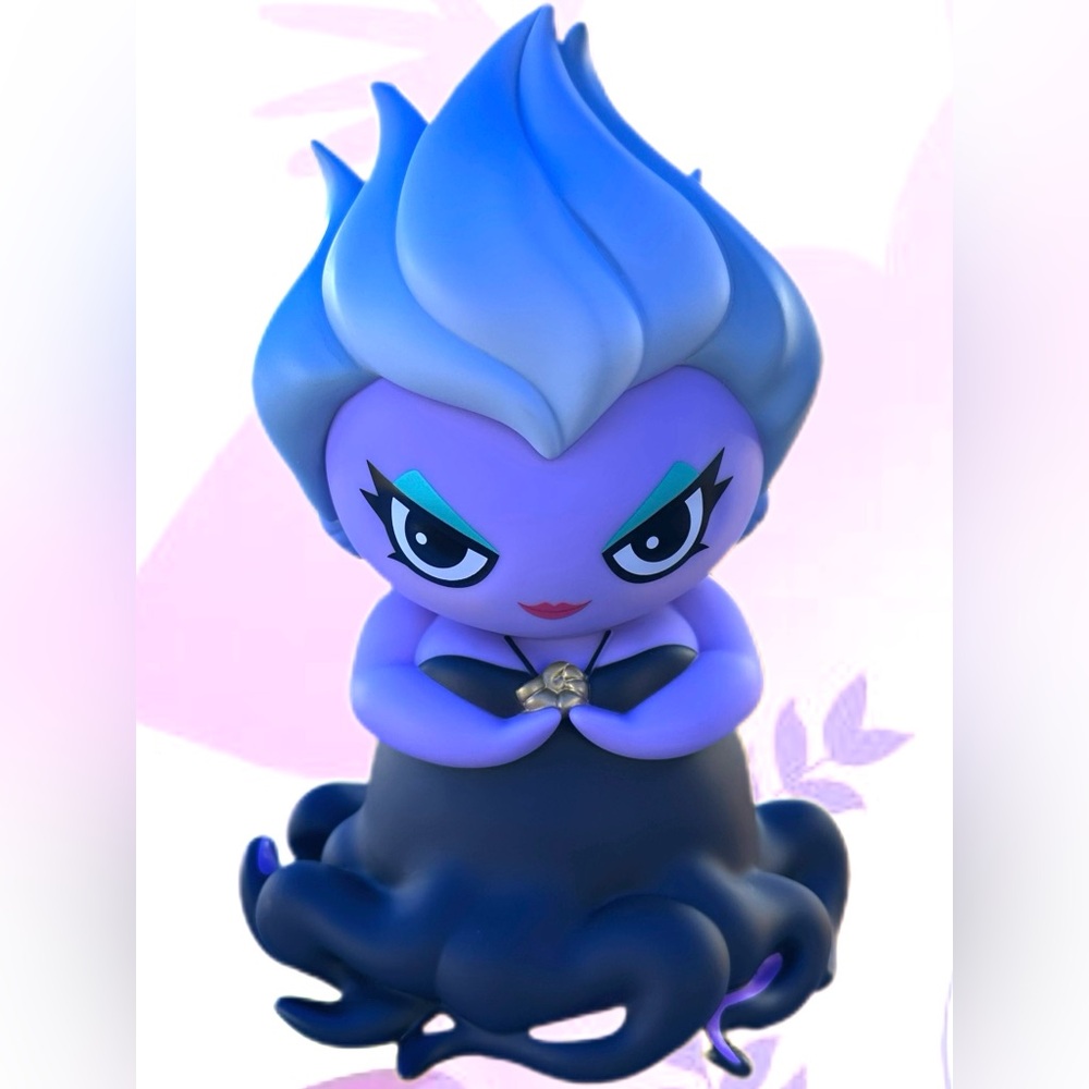 Blue and Black Ursula Figurine